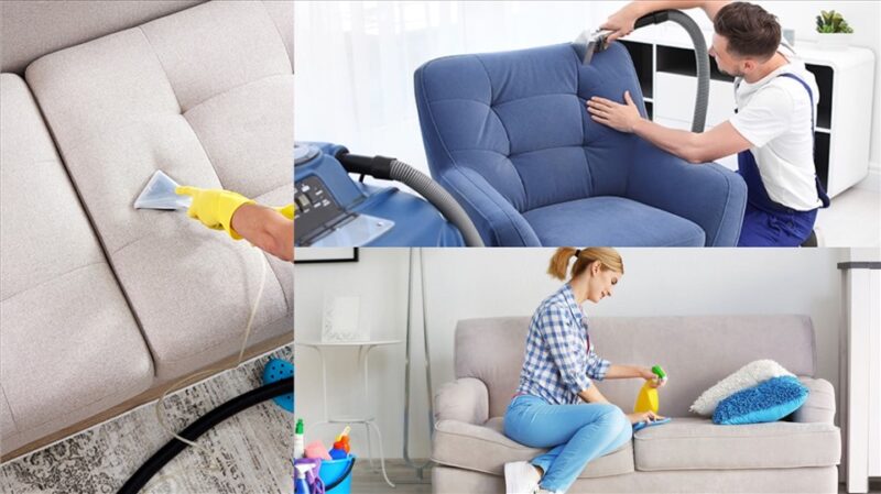 Làm Sạch Ghế Sofa Nhanh Chóng