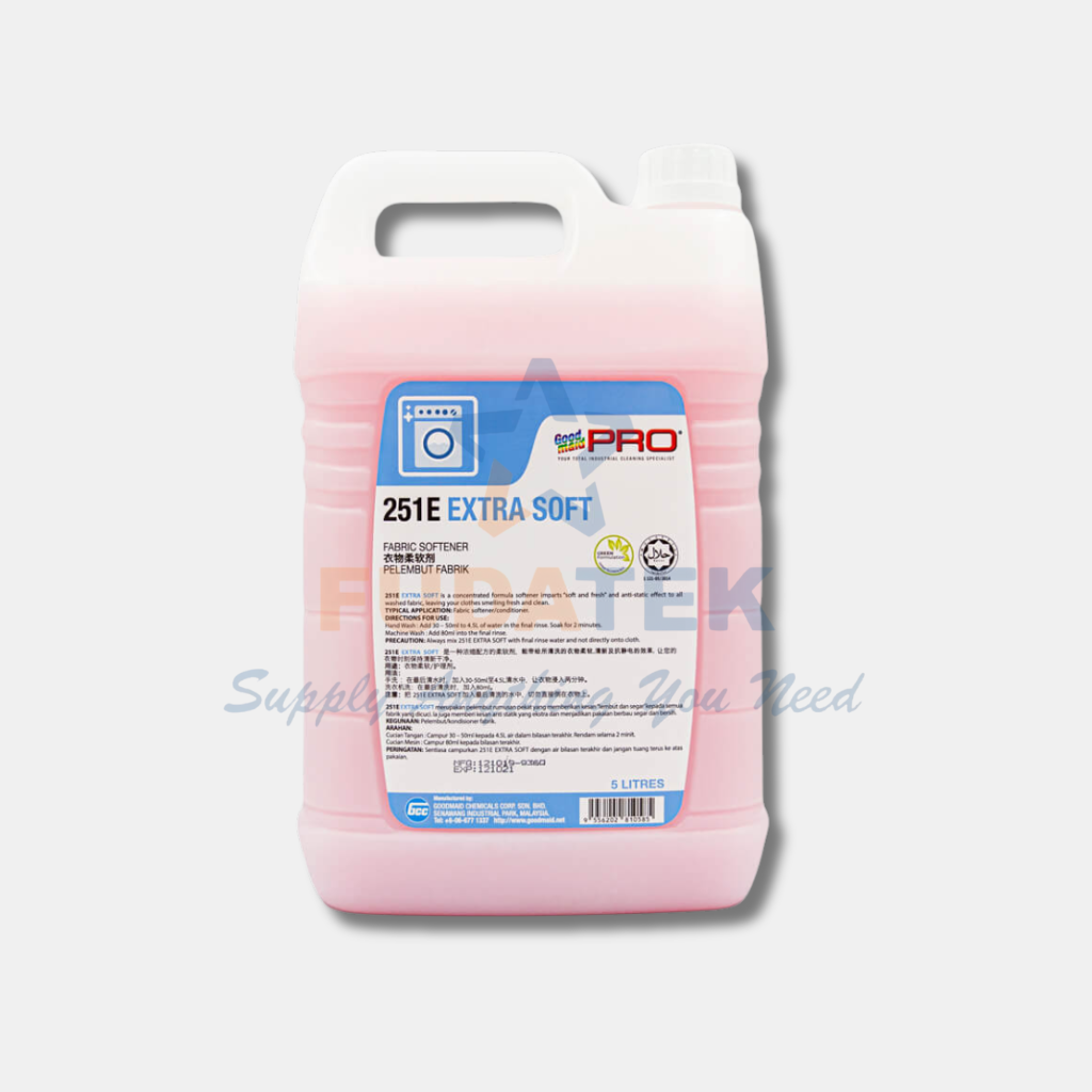 BÌNH 5 LÍT NƯỚC XẢ VẢI EXTRA SOFT SARAYA