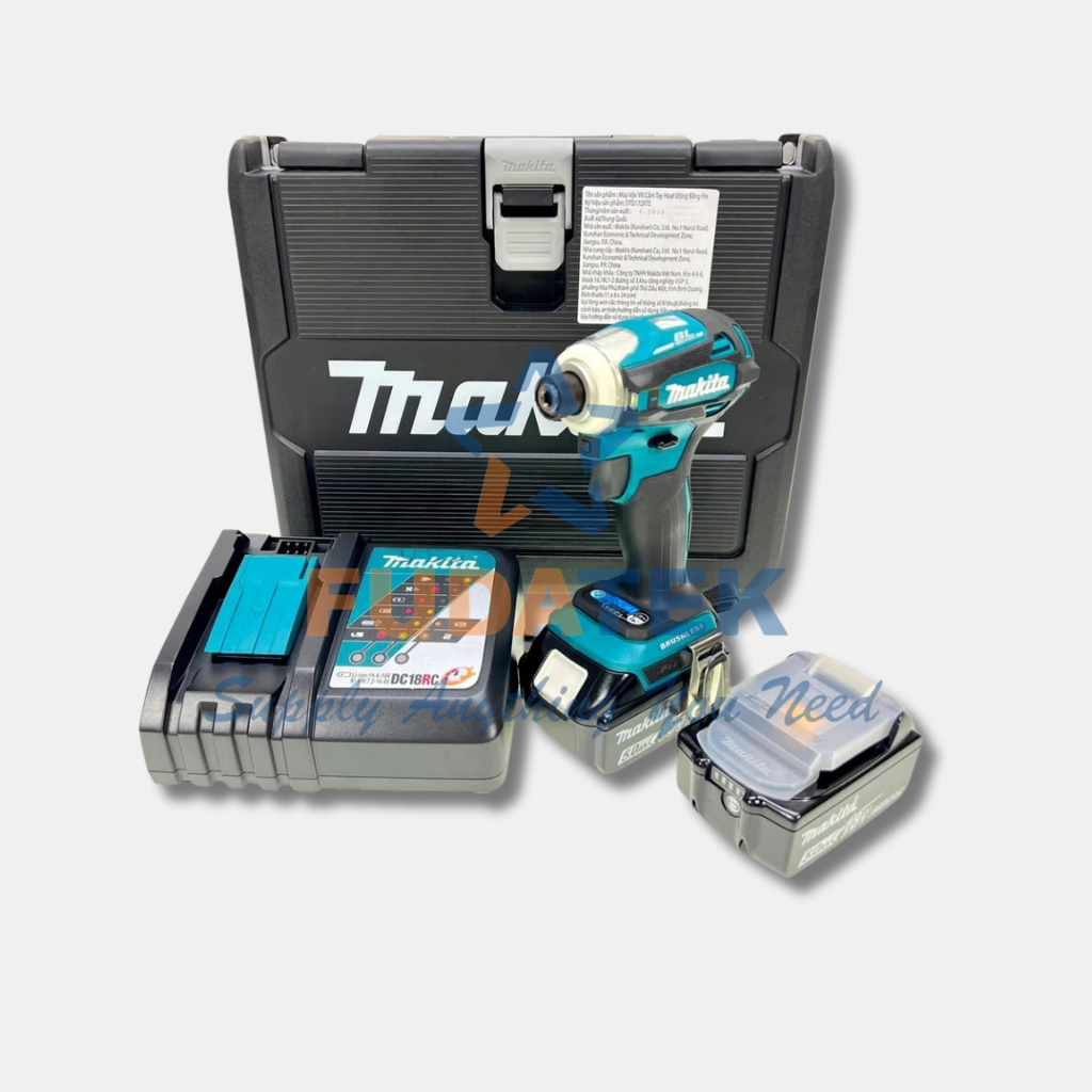 BỘ MÁY BẮT VÍT DÙNG PIN MAKITA DTD172RTE