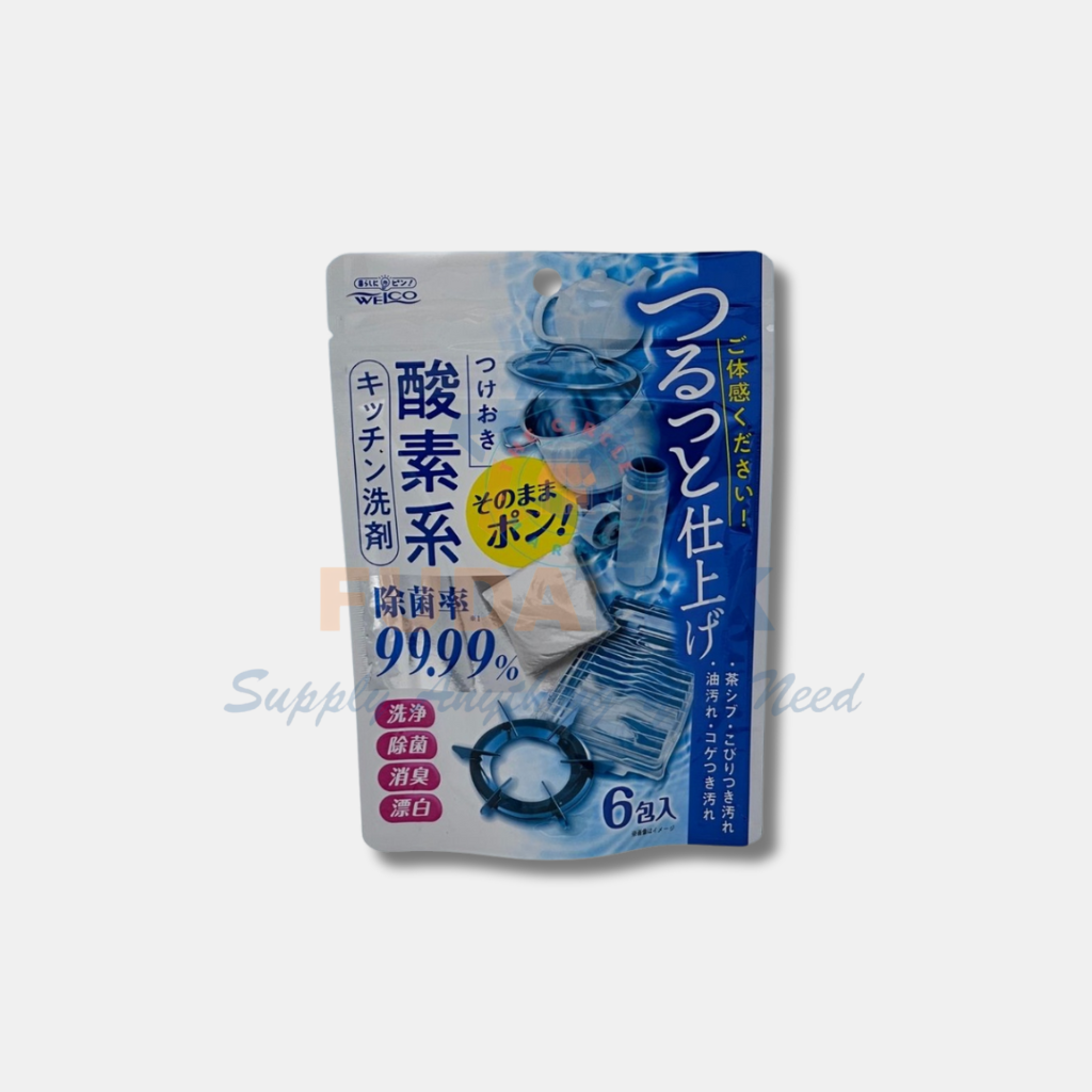 CHẤT TẨY RỬA BẾP OXY - WELCO 90G