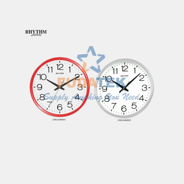 ĐỒNG HỒ TREO TƯỜNG RHYTHM MODEL CMG734 VÀ CMG494 - Hình ảnh 2