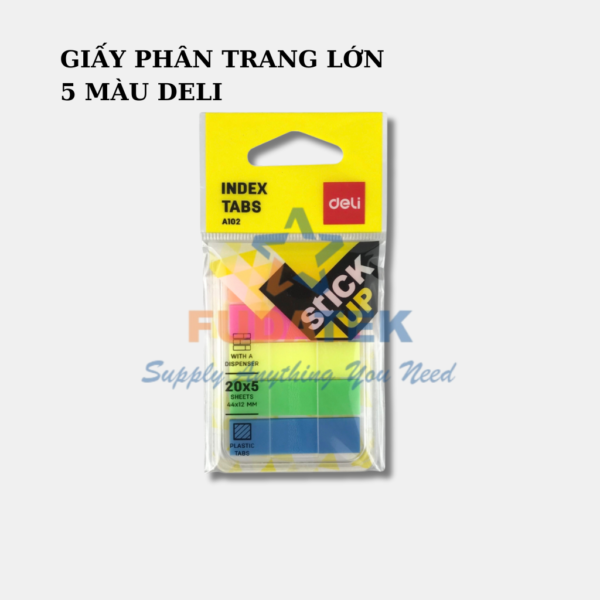 GIẤY GHI CHÚ PHÂN TRANG / CHỈ MỤC - Hình ảnh 7