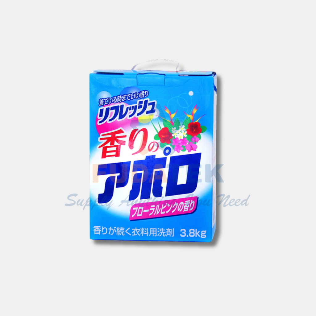 HỘP 3.8KG BỘT GIẶT HƯƠNG HOA KAORI NO APPLO