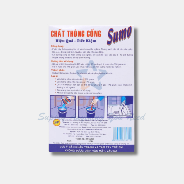 HỘP BỘT THÔNG CẦU, CỐNG SUMO - Hình ảnh 4