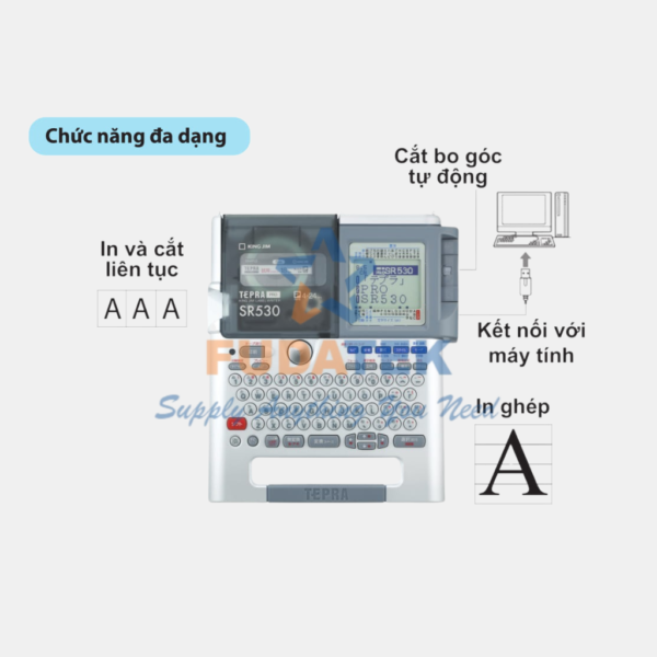 MÁY IN NHÃN TEPRA PRO SR530 - Hình ảnh 2