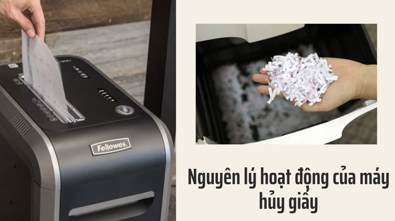 Nguyên Lý Hoạt Động Của Máy Hủy Giấy