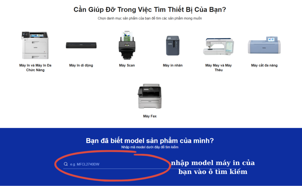 Tìm Driver Phù Hợp