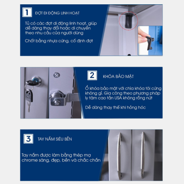 TỦ TÀI LIỆU CỦA MỞ 2 KHOANG - Hình ảnh 3