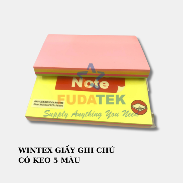 GIẤY GHI CHÚ CÓ KEO WINTEX - Hình ảnh 3