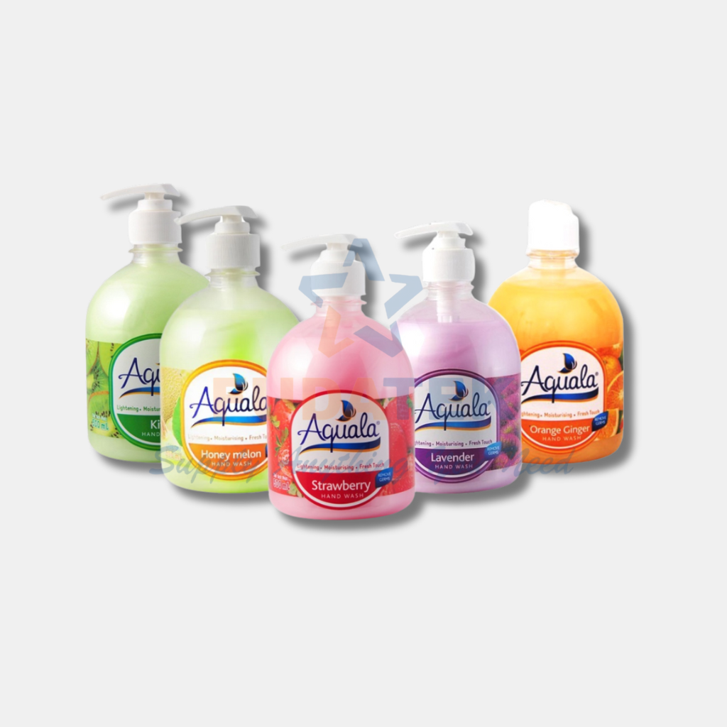 BÌNH XÀ BÔNG NƯỚC RỬA TAY AQUALA 500ML