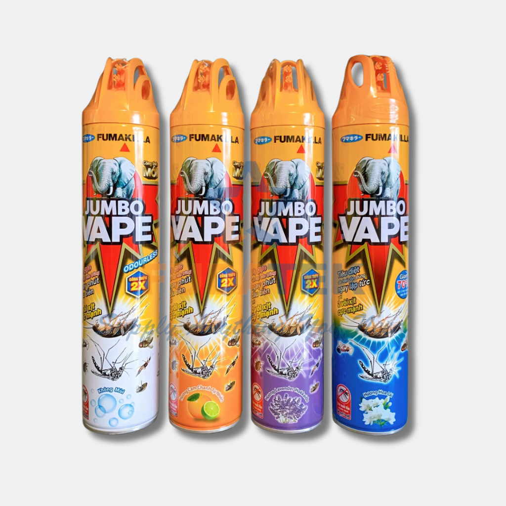 CHẤT DIỆT CÔN TRÙNG JUMBO VAPE-FUMAKILLA 600ML