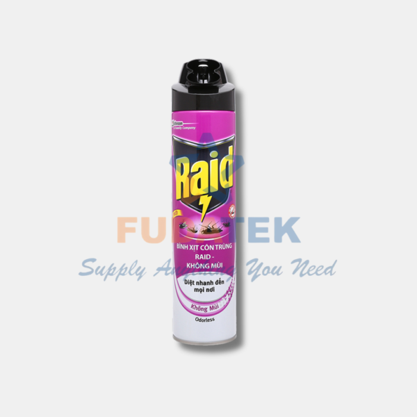 CHẤT DIỆT CÔN TRÙNG RAID MAXS 600ML - Hình ảnh 2