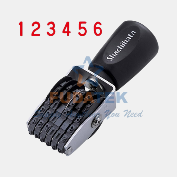 DẤU XOAY 6 SỐ DÙNG MỰC TAT SHACHIHATA - Hình ảnh 2