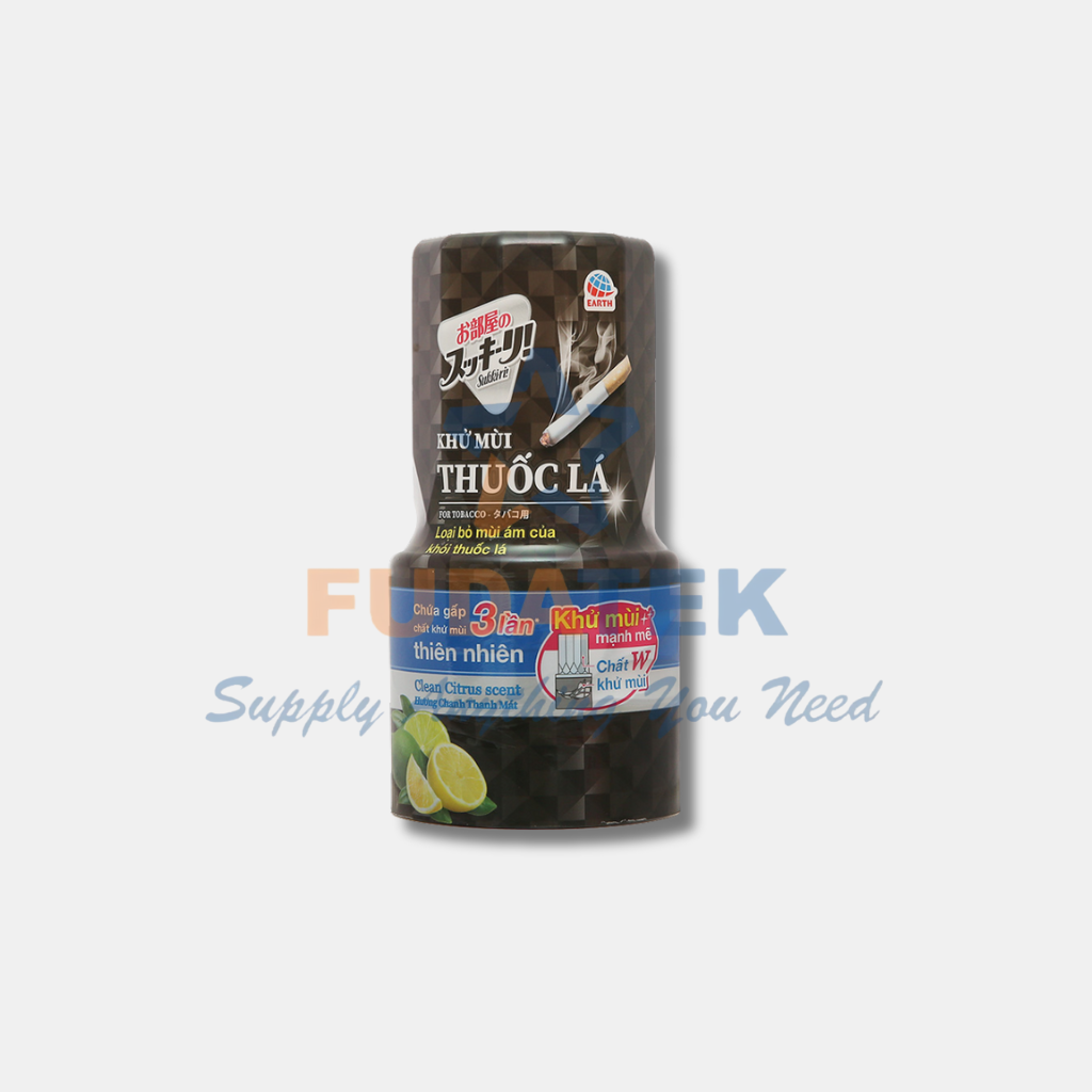 GEL KHỬ MÙI THUỐC LÁ SUKKIRI HƯƠNG CHANH 400ML