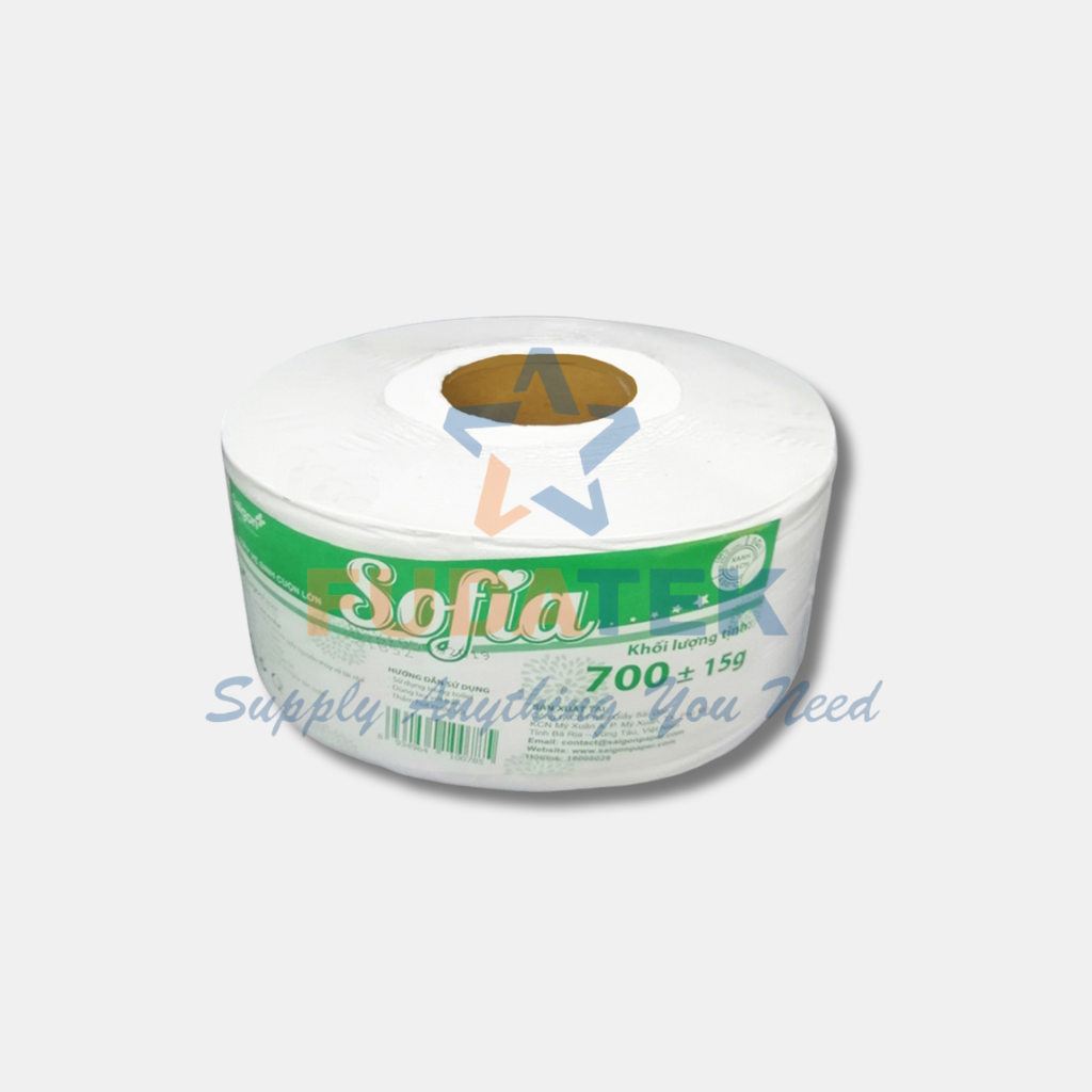 GIẤY VỆ SINH CUỘN LỚN SAIGON SOFIA